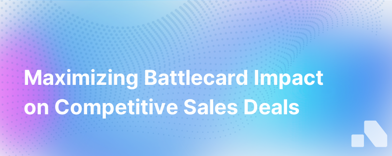 Battlecard Views Per Competitive Deal