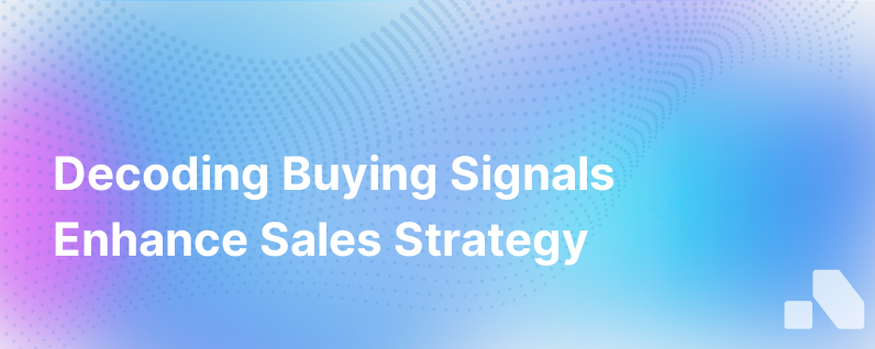 Buying Signals
