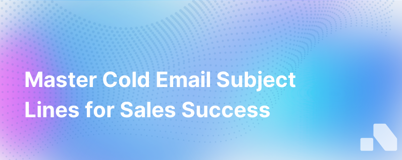 Cold Email Subject Line Tips