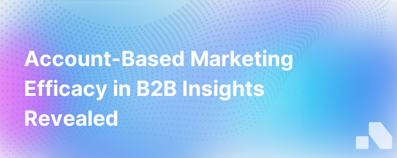 Does Account Based Marketing Work? B2B Insights