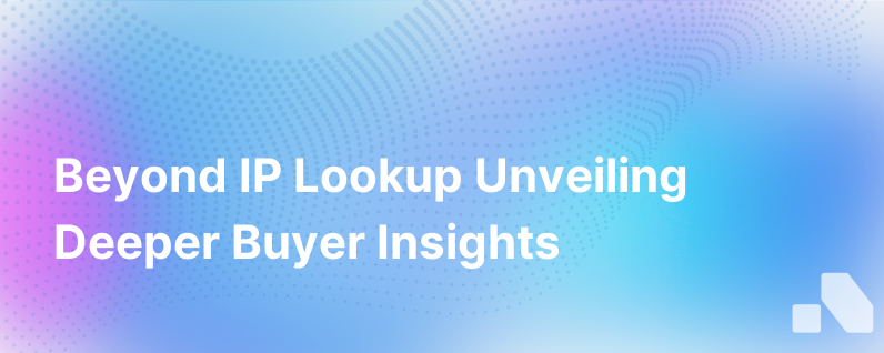 Ip Lookup Only Scratches The Surface Of Buyer Data