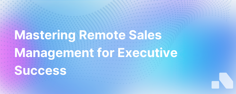 Remote Sales Management
