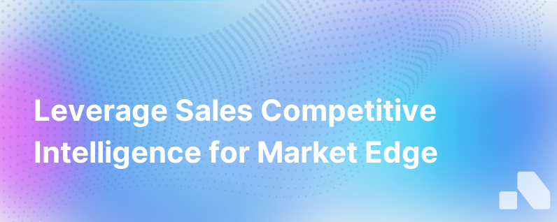 Sales Competitive Intelligence