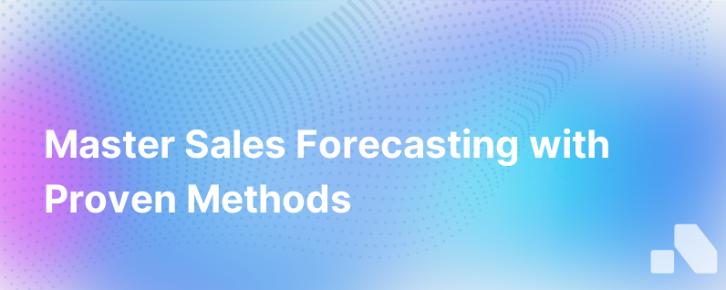 Sales Forecasting Methods