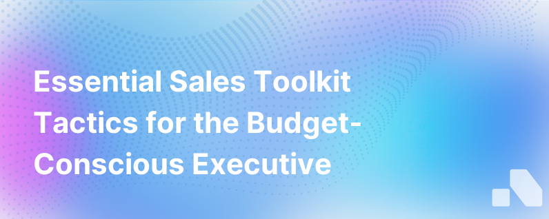 The Low Budget Sales Toolkit