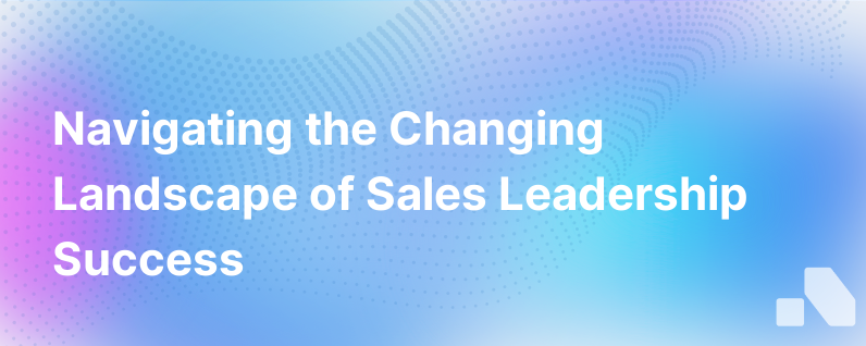 The Times They Are A Changin In Sales Are You Onboard